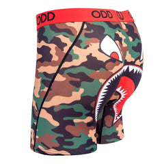 ODD War Plane - Mens Boxer Briefs - XU10029MBB GREEN CAMO