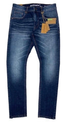 M SOCIETY JEANS ELÁSTICOS DE AJUSTE AJUSTADO PARA HOMBRE MS-80260 DK.INDIGO