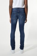 M SOCIETY JEANS ELÁSTICOS DE AJUSTE AJUSTADO PARA HOMBRE MS-80260 DK.INDIGO