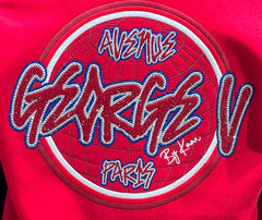 CHAQUETA NUEVA GEORGE GV5004 ROJA/NEGRA