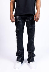 PAPER MONEY PANT (NIGHTRIDER LEATHER) PANTS BLACK 1018