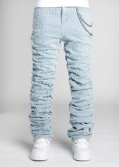 Guapi Sky Blue Super Stacked Denim AZUL CLARO