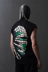 CAMISETA MAKSIM WAR IS TERMINADO, (MK10) NEGRA