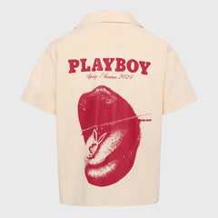 Camisa abotonada Playboy para hombre HFPB202407-4