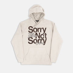 Sudadera con capucha Outrank Sorry Not Sorry OR3156H Sandshell