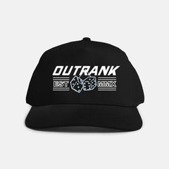Gorra Snapback Roll The Dice de Outrank ORH703 NEGRO