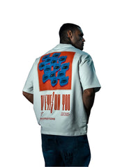 CAMISETA ESCOBAR TODOS LOS OJOS PUESTOS EN TI, ESC151 BLANCA