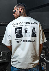 RICH GANG OUT OF THE BLUE T-SHIRT, WHITE