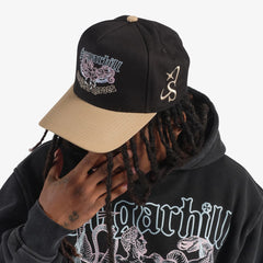 SOMBRERO DE SARGA SUGARHILL "HEROES" (NEGRO/CARAMELO) SH25-SPR1-58