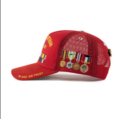 GASNYC HOOAH Trucker RED HAT