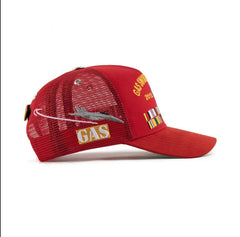 GASNYC HOOAH Trucker RED HAT