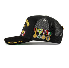 GASNYC HOOAH Trucker Black HAT