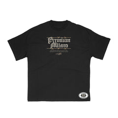 PREMIUM MILANO Kiss Of Death Tee S25331-22-BLACK