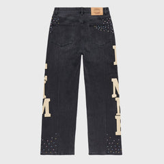HOMME FEMME Superstar Denim Black HFSS202593-2 BLACK
