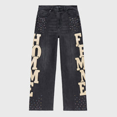 HOMME FEMME Superstar Denim Black HFSS202593-2 BLACK