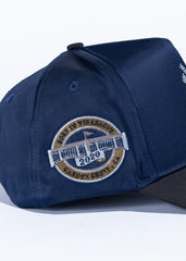 REFERENCE NY CRYSTALS REF734 NAVY SATIN/BLACK