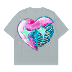 TOXICITY No Love TOX-007-100-NOLOVE STONE GREY