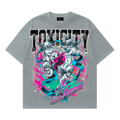 TOXICITY No Love TOX-007-100-NOLOVE STONE GREY