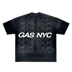 GAS NYC T-SHIRT HAND Shirt Black (HAND Shirt Black)