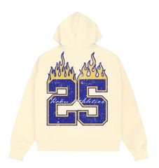 ROKU STUDIO GLORY DROP SHOULDER CLASSIC BOXY FLEECE SET CREAM RK5481788 RK4481789