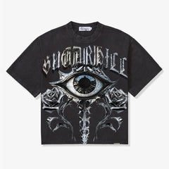 SUGAR"BODY SHOP" T-SHIRT (BLACK) (SH25-HOL-69)