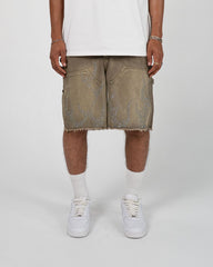 EPTM METAL FLAME JORTS EP12331