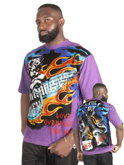 FROST FAKE LOVE TEE F169 PURPLE