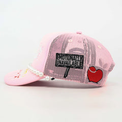 TOXICITY TROUBLE IN PARADISE TRUCKER TD001-900-TROUBLE PINK