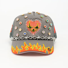 TOXICITY LOVE HARD TRUCKER TD001-900-LOVEHARD GREY