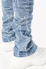 GUAPI Steel Blue Spider Denim Steel-Blue-Spider-Denim