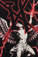 XHOSTILE Thunder Seraph XH-00029 TEE BLACK