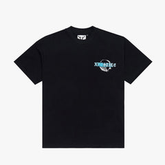 XHOSTILE Extinchion Blue XH-00028 TEE acid BLACK