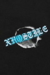 XHOSTILE Extinchion Blue XH-00028 TEE acid BLACK