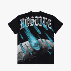 XHOSTILE Extinchion Blue XH-00028 TEE acid BLACK