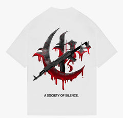 HUSTLER COUNTRY CLUB WHITE TEE