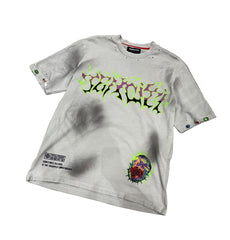 TENACITI Silence Tee T25-1024 Dirty White GREY