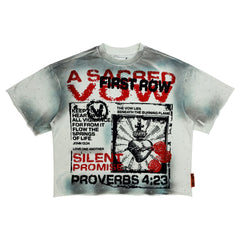 FIRST ROW A SACRED VOW HIDDEN THURIBLE TEE FRM3036 ECRU