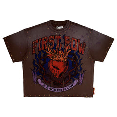 FIRST ROW A SACRED VOW PROMISED THURIBLE TEE FRM3041 CAFFE