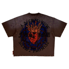 FIRST ROW A SACRED VOW PROMISED THURIBLE TEE FRM3041 CAFFE