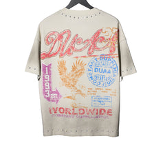 DUAA UPPER HAND TEE SHIRT STONE