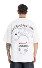 INFIGHTER NEVER ENOUGH TSHIRT,(IF90) C WHITE