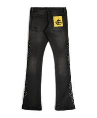 GFTD DARK TIMES BLK WASH DENIM