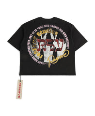 RESERVE DESTINY BLK TEE BLACK RT25-13