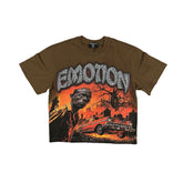 MIXED EMOTION Brown “Apocalypse”  Brown “Apocalypse” Tee
