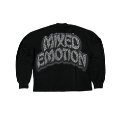 MIXED EMOTION Emotion “Sunrise” thermal Long Sleeve BLACK SWEATERS