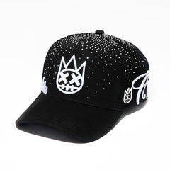 "CRYSTALS" 5 PANEL A FRAME TRUCKER HAT (625BC-CC03A)