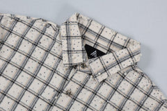 Diamond District Flannel with Rhinestones and Pearls (Diamond District Flannel)