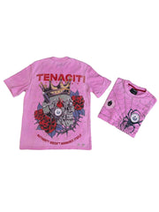 TENACITI Spider King tee T25-1026 PINK