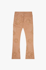 VALABASAS RINGER” JEAN Acampanado APILADO CAQUI VLBS6033