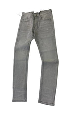 KDNK BASIC RHINESTONE JEANS KND4880 GREY